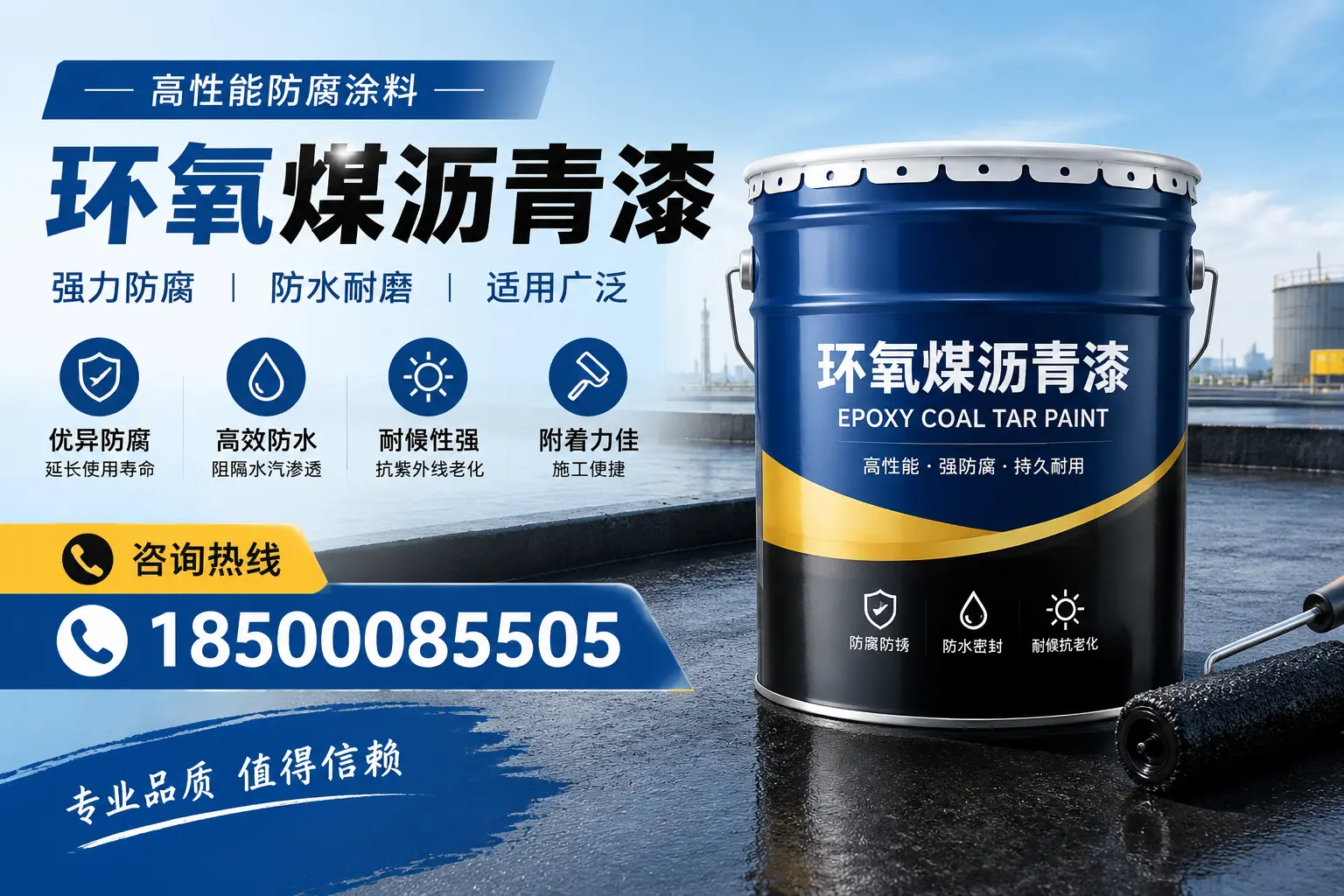 环氧煤沥青漆的主要成分与功能，天门用户深度了解