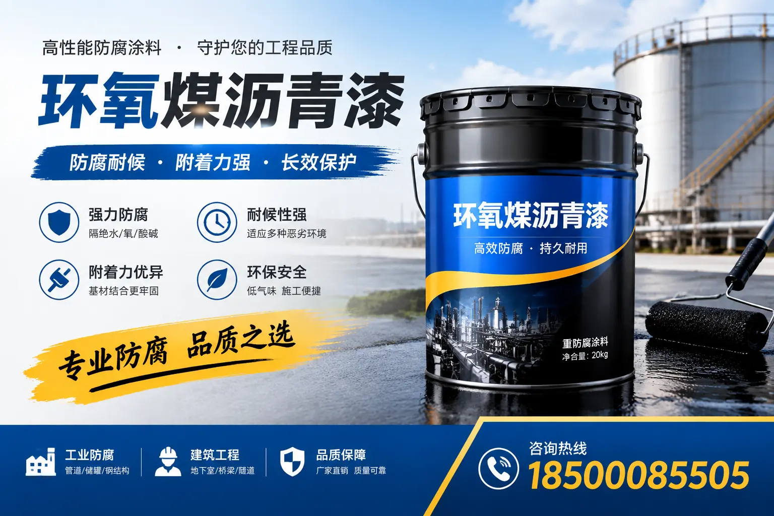 如何选择适合的环氧煤沥青漆？天门市场选型指南
